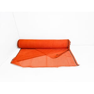 Stillasnett rød 3,2 x 50 m flammehemmende 120 g/m²