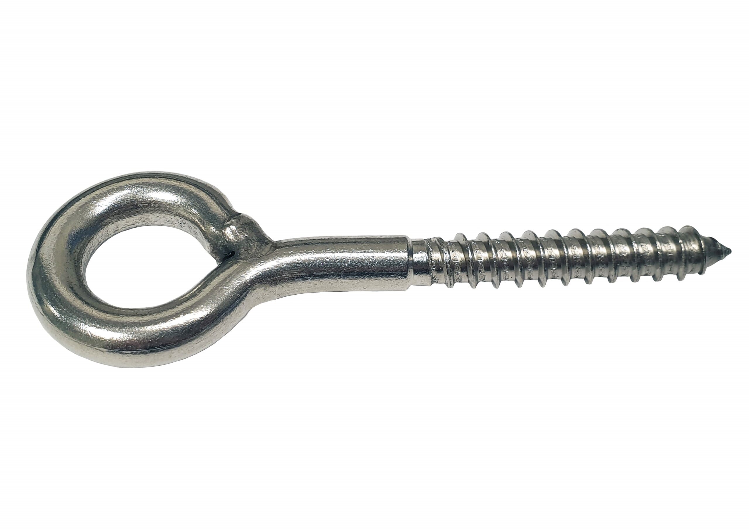 Rustfritt stål øyebolt 9,8 x 80 x Ø 20 mm - Strand Stillas AS