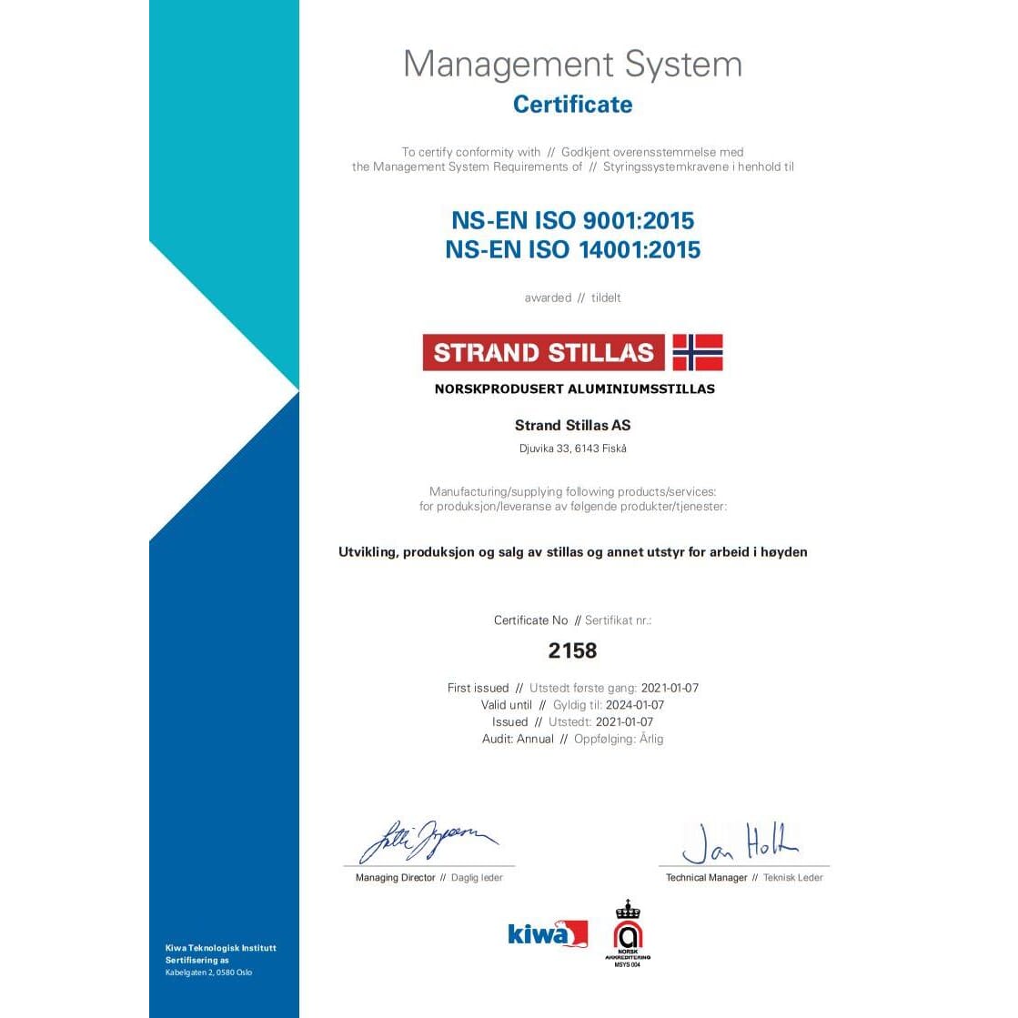 Sertifikat ISO 9001 Kvalitet og 14001 Miljø.JPG